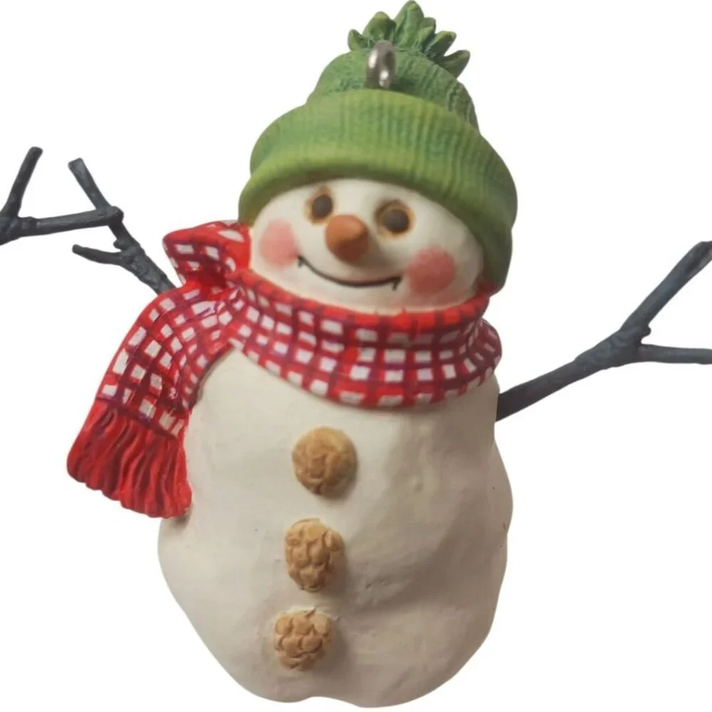 Hallmark Keepsake Ornament Set 3 Snowmen Of Mitford 1999 Collectible Christmas
